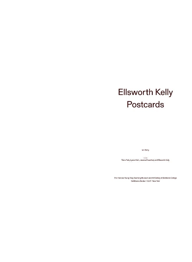 Ellsworth Kelly: Postcards  - Image 2