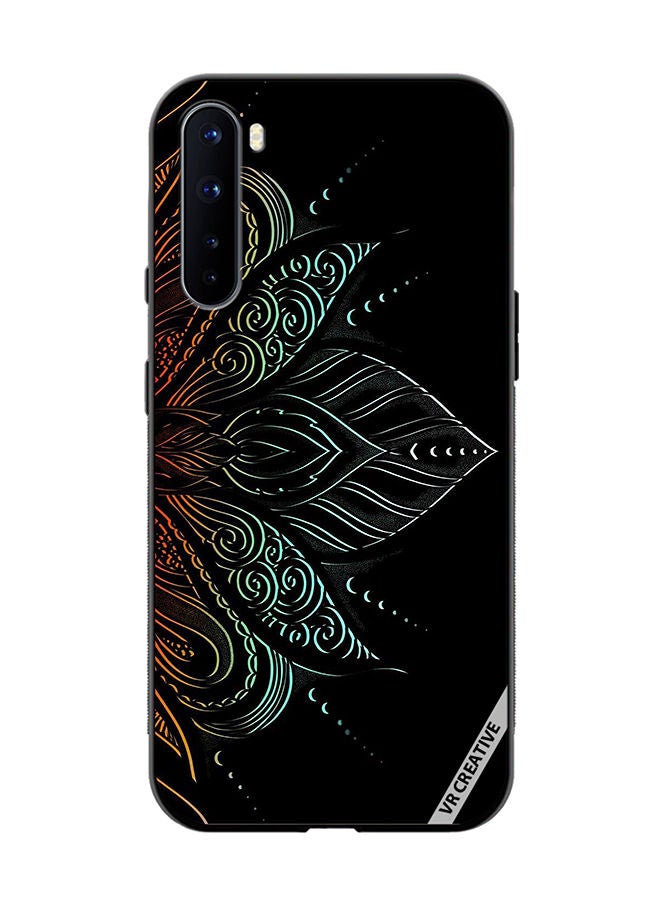 VR CREATIVE Protective Case Cover For OnePlus Nord Heena Elements Design Multicolour - Image 1