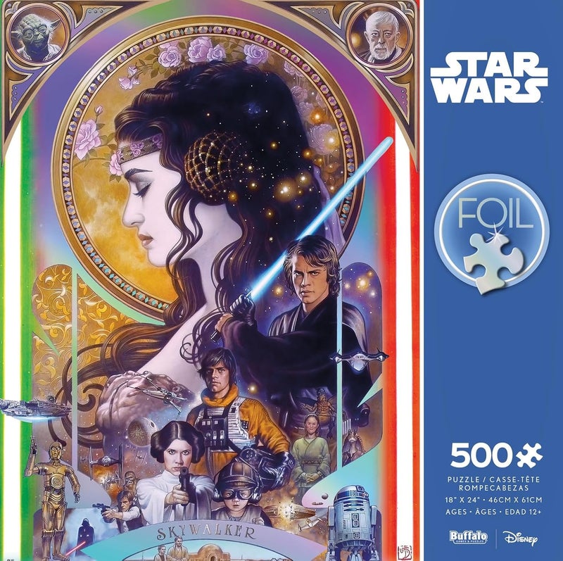 Buffalo Games - Star Wars - Skywalker - Foil Puzzle - 500 Piece Jigsaw Puzzle - Image 2