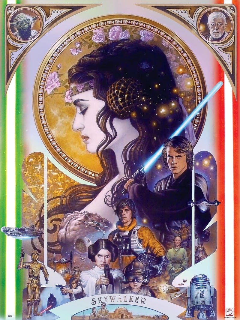 Buffalo Games - Star Wars - Skywalker - Foil Puzzle - 500 Piece Jigsaw Puzzle - Image 1