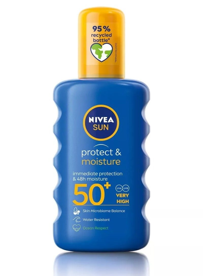 Nivea Sun Spray Protect & Moisture 50+SPF 200ml