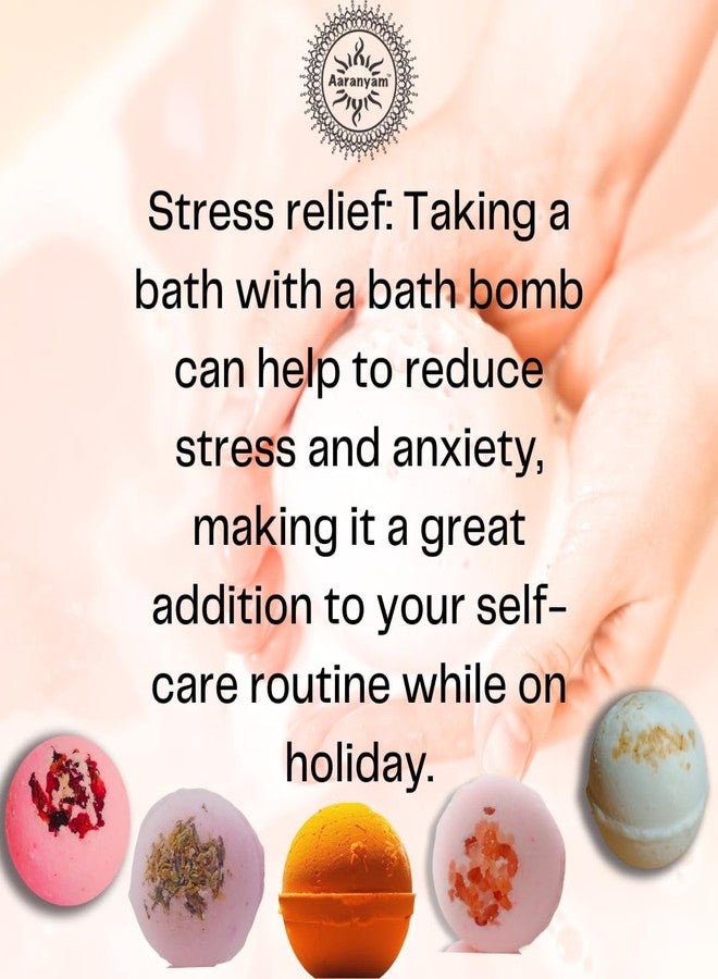 Aaranyam | Royal Bloom Box- Bath Bomb - Rose, Lavender, Pink Salt, Oats, Citurs |Refreshing hot water bath hydrating moisturizing enchanting Fizzy Aromatic Bath Bomb ( 75 g) each - Pack of 20 Gift for women - men - Image 5