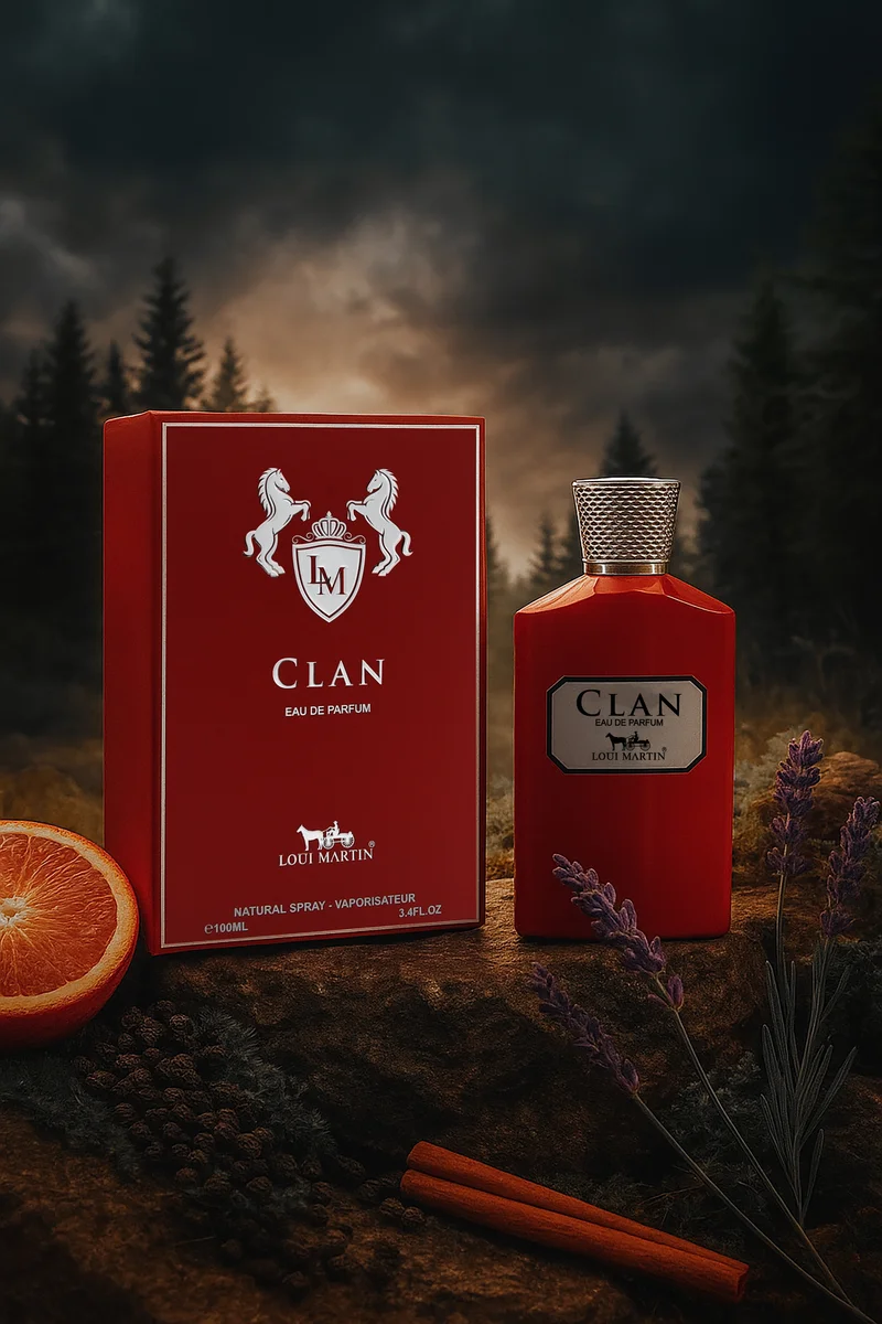 Loui Martin Clan Eau de Parfum 100ml | Premium Fragrance | Elegant & Sophisticated Scent for Men