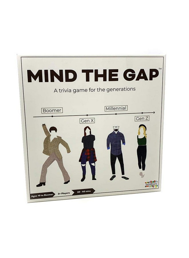 Spin Master Games Mind the Gap Just the Questions, Expansion Pack With 1000 New questions For All Generations + 50 New Challenge Cards - Image 1