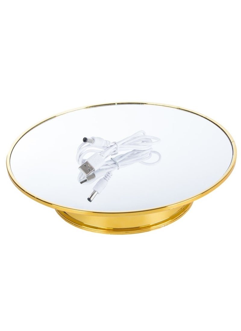 Generic - Rotating Display Stand Electric Rotating Platform 360 Automatic Turntable 25 Cm 8 Kg Load Motorized Turntable Motorized Platform For Jewelry Display And Model - Image 1