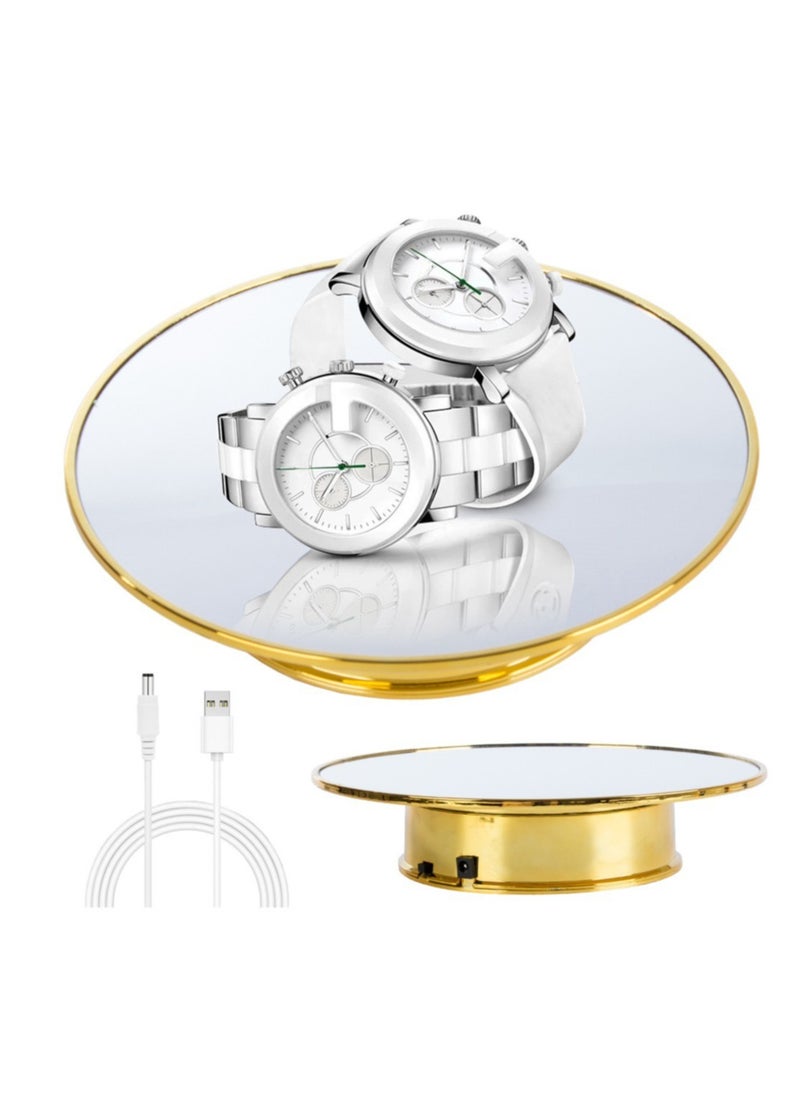Generic - Rotating Display Stand Electric Rotating Platform 360 Automatic Turntable 25 Cm 8 Kg Load Motorized Turntable Motorized Platform For Jewelry Display And Model - Image 1