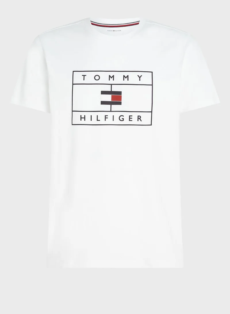 TOMMY HILFIGER Graphic Crew Neck T-Shirt