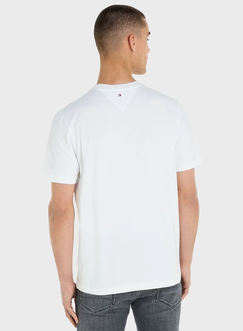 TOMMY HILFIGER Graphic Crew Neck T-Shirt