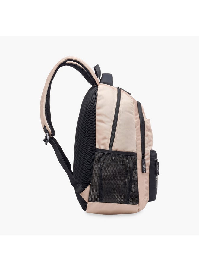 لي كوبر حقيبة ظهر للأولاد بطبعة شعار مع أحزمة قابلة للتعديل وإغلاق بسحاب - Image 3