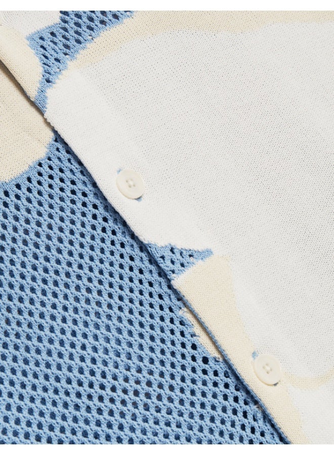 Ted Baker SS Oversized Jacquard Knit Floral - Image 3