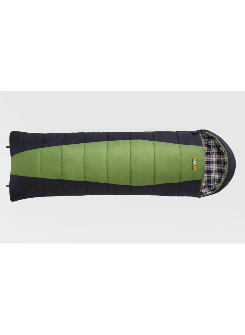 OZTrail Alpine View Jumbo -12°C Sleeping Bag | Extra Large 230x90cm | Extreme Cold Weather Comfort & Durability for Camping & Outdoors  - Image 2