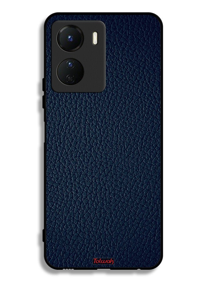 Tolwak Vivo Y16 Protective Case Cover Leather Pattern - Image 1