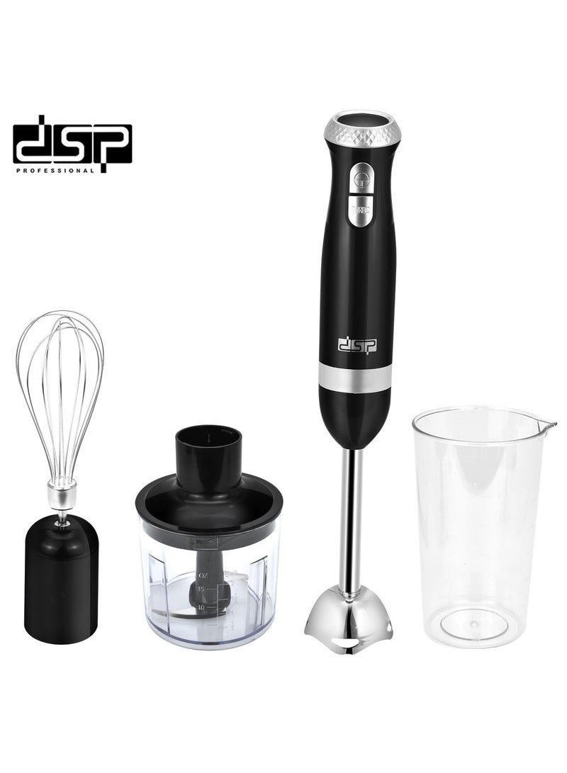 DSP Multifunctional Hand Blender, 4 IN 1 Electric Blender with Chopper, Mixer,Whisk, 700W,KM-1091,Black - Image 1