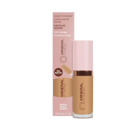 Mineral Fusion Liquid Concealer Medium Warm 024 Fl Oz Pack of 1
