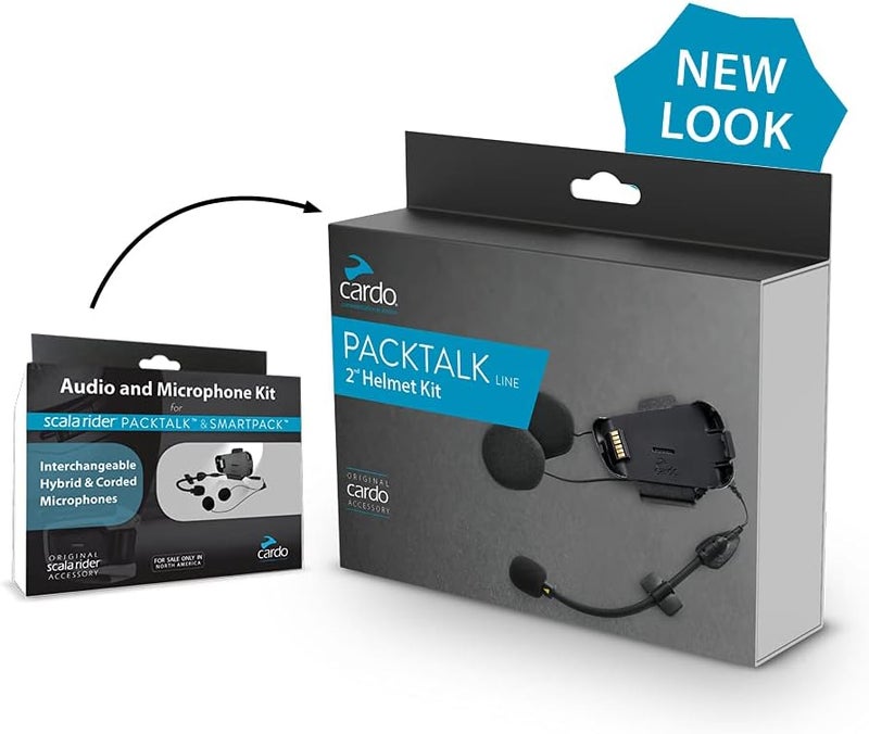 Cardo مجموعة خوذة كاردو باكتوك لاين 2" - صوت وميكروفون - Image 3