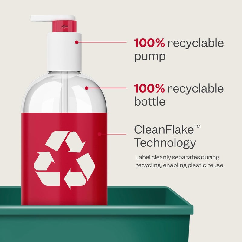 Renpure Pomegranate & Mango Exfoliating Body Wash - Cleanses, Exfoliates, Moisturizes & Rejuvenates Skin - For All Skin Types - Pomegranate Extract, Mango Fruit Extract - 24 Fl Oz each, 2 Pack - Image 4