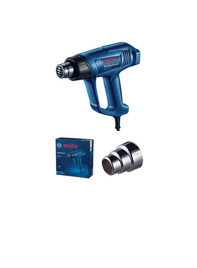 BOSCH 1800W GHG 180 Professional Corded Heat Gun Blue and Black 26.8 x 9.2 x 26 cm JE0 601 94D 0L0 - Image 1