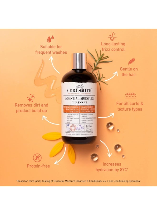 Curlsmith Essential Moisture Cleanser 355ml - Image 3