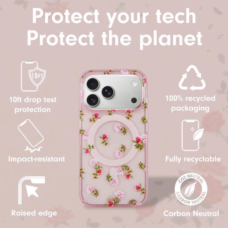 Sonix Case for iPhone 17 Pro Max | Compatible with MagSafe | 10ft Drop Tested | Roses are Red - Image 4