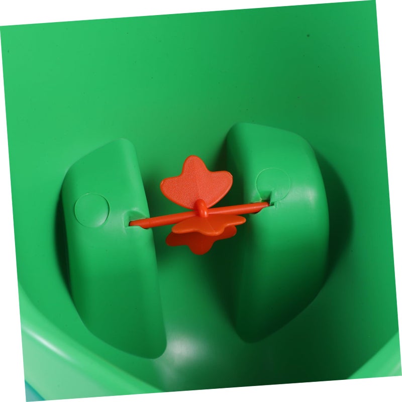 Green Frog Shaped Urinal For Boys Wall Mounted Potty Training Tool Easy To Install And Clean - Image 4