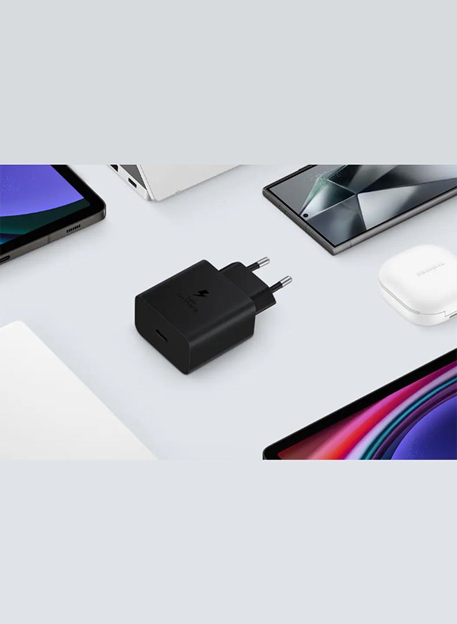 سامسونج شاحن PD سريع الشحن بقدرة 45 وات باللون الأسود - Image 4