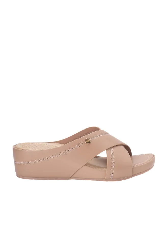 Bata Comfit Casual Wedge Slip On Sandals