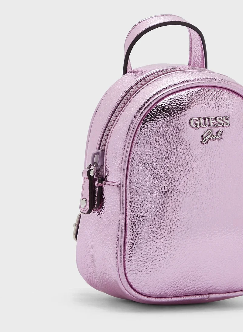 GUESS Kids Top Handle Backpack