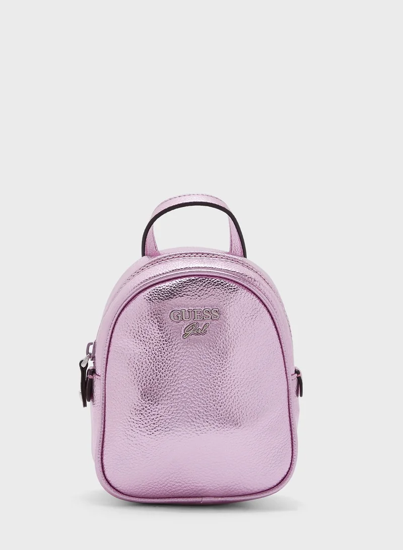 GUESS Kids Top Handle Backpack