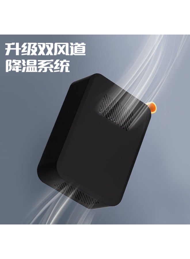 Deli Car Air Pump, Inflatable Bike Pump, Car Tire Inflator, Built-in Battery For Tire Pressure Detection And Bicycle