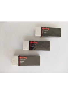 Rotring Tikky 20 Large Size Eraser 3 Pieces  - Image 1
