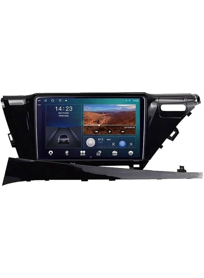 SHEZA STAR Android Car Stereo for Toyota Camry 2018-2020 4GB RAM 32GB ROM Support Carplay, M-Link Wi-Fi BT, Radio GPS, 10 Inch IPS Touch Screen with AHD Camera Included - Image 1