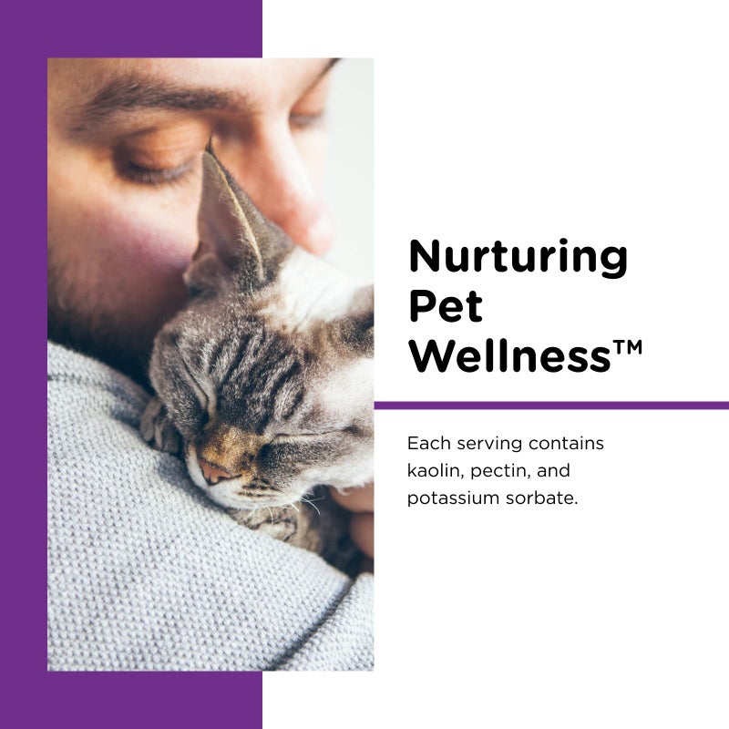 nutri vet Nutri-Vet Anti-Diarrhea Liquid for Cats, Gentle Formula with Pectin and Kaolin, Soothes Upset Stomach and Irritated GI Tract, Slows Stool Passage, Cat Essentials, Detoxifies Bacterial Toxins, 4oz - Image 2