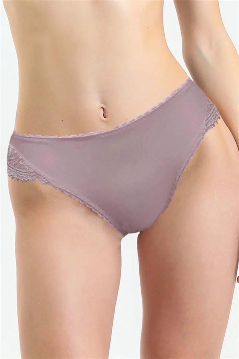 ماجيك فورم 385 Women's Lace Panties-Zinc
