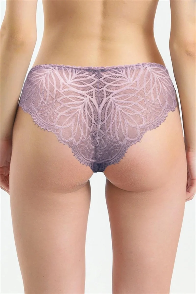 ماجيك فورم 385 Women's Lace Panties-Zinc