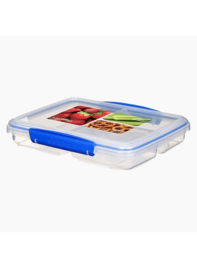 Sistema KLIP IT Multi Split Food Storage Container 820ml - Blue Clips