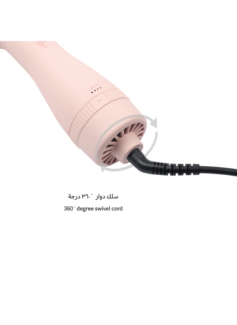 La belle - Brush Hairstyler Pink - Image 1