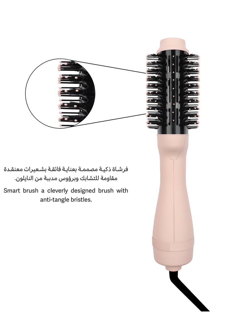 La belle - Brush Hairstyler Pink - Image 1