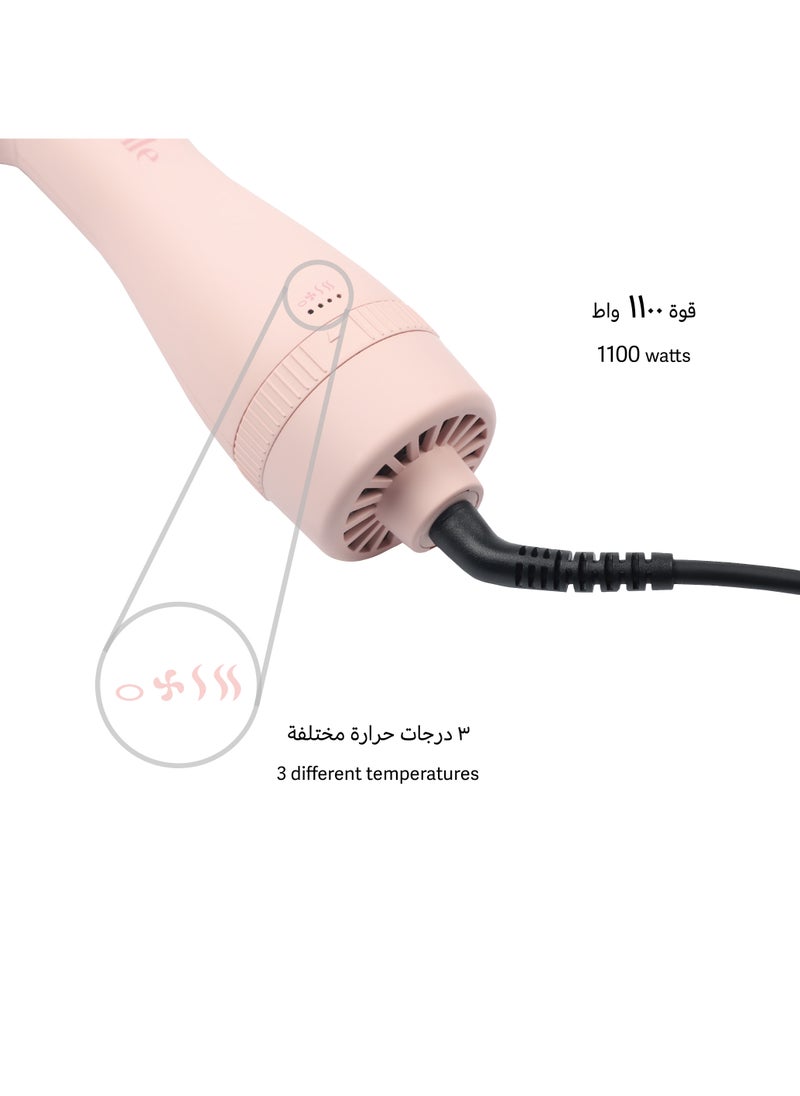 La belle - Brush Hairstyler Pink - Image 1