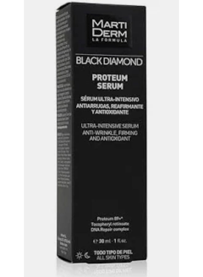 MartiDerm Black Diamond Proteum Serum Ultra-Intensive Anti-Aging Face Serum - 30ml