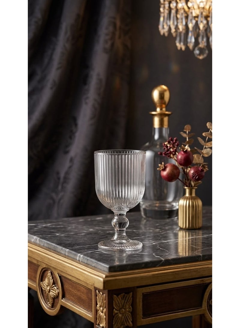 Rayan Lauren 6-piece juice glass set with a modern design for special occasions, 260ml - Image 3