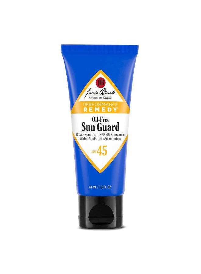 Jack Black Oil-Free & Water Resistant Sun Guard SPF 45 Sunscreen, 1.5 Fl Oz - Image 1