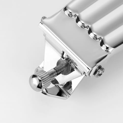 Swhmc Nickel Chrome Plated Bridge Tailpiece Clamshell Cover for 5 String Banjo - Image 4