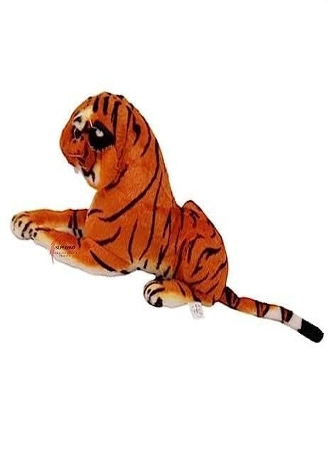 Bhudhar Small Stuffed Orange Soft Tiger for Kids, Plush Stuffed Soft gaint Tiger for Children, Decoration Toys, Birthday Gift | Orange (30 cm) - Image 5