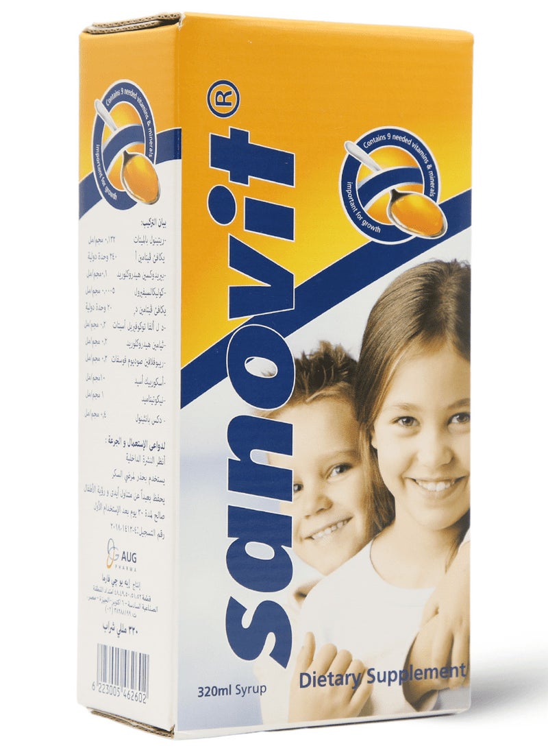 Sanovit Sanovit Multivitamin 320 ml Syrup  - Image 5