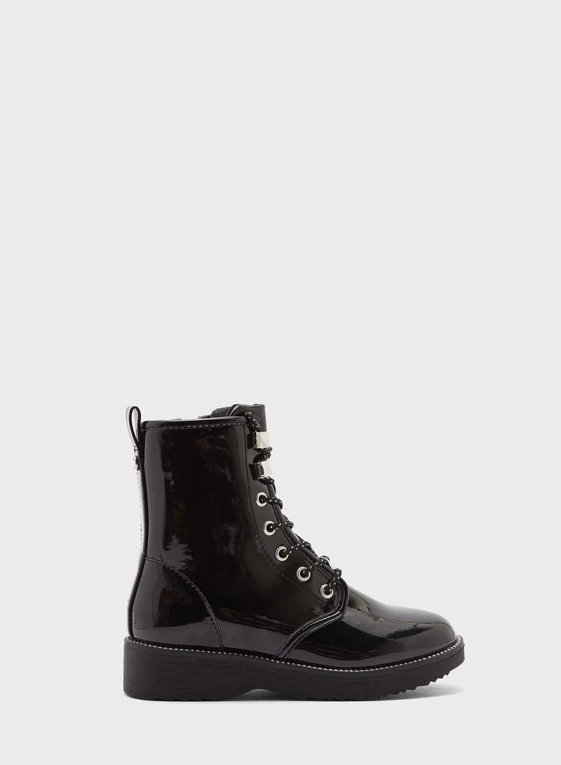 Michael Kors Kids Haskell Boots