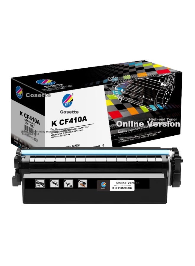 Kst Cf410a/crg046 Toner Cartridge, Compatible With Hp Printers M377dw M452nw/dn/dw M477fdw/fnw, Print 2300 Pages Black, Network Versio - Image 1