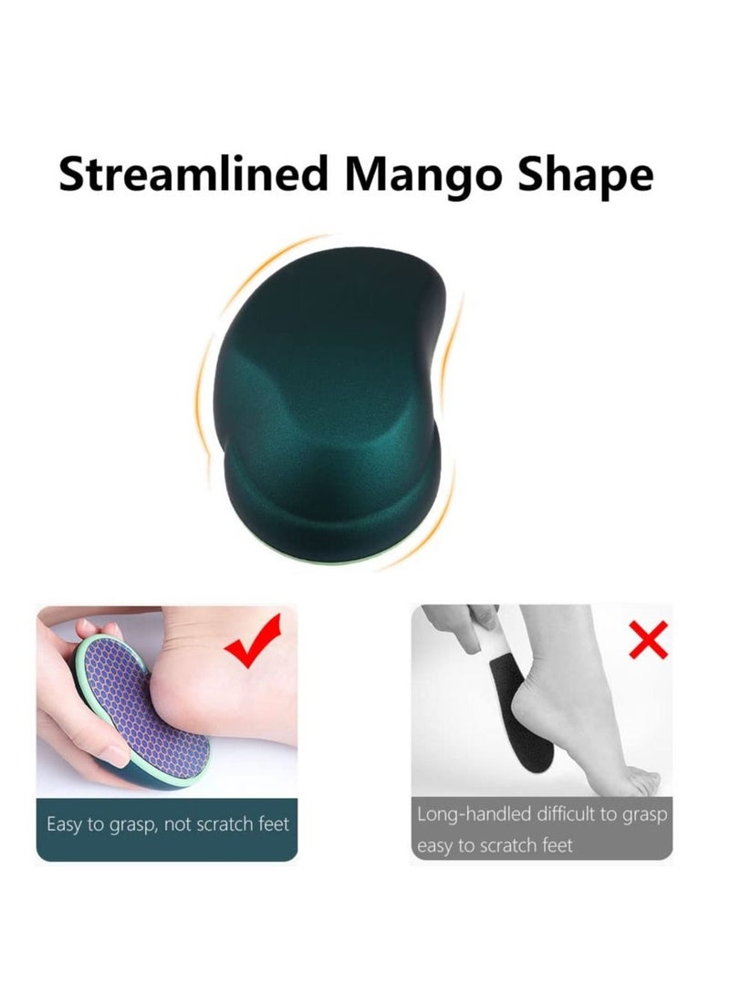 KASTWAVE Glass Foot File, Upgraded Nano Glass Foot File Easy to grip Back Shell Foot Scraper Nano-Level Grinding Points Washable Dead Skin Callus Remover for Dry and Wet Environment (2 PCS) - Image 3