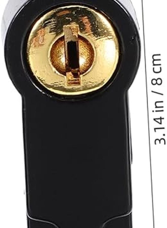 Tehaux No Drill Sliding Window Lock Replacement Safety Latch For Vertical Horizontal Sash - Image 3