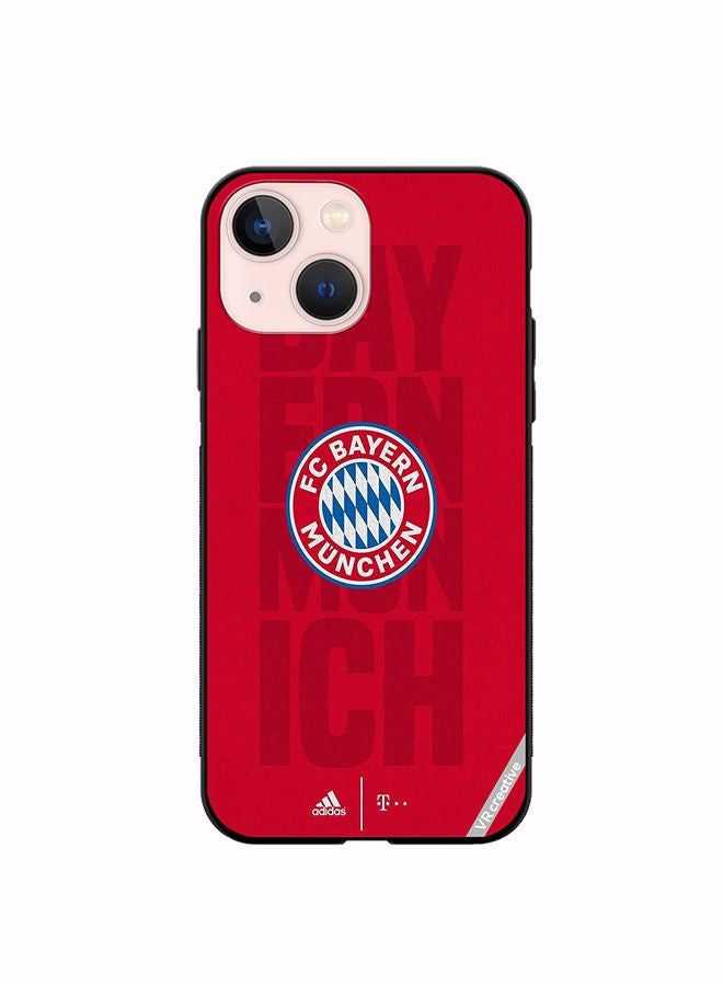 VR CREATIVE Protective Case Cover For Apple iPhone 13 Fc Bayern Munich Design Multicolour - Image 1