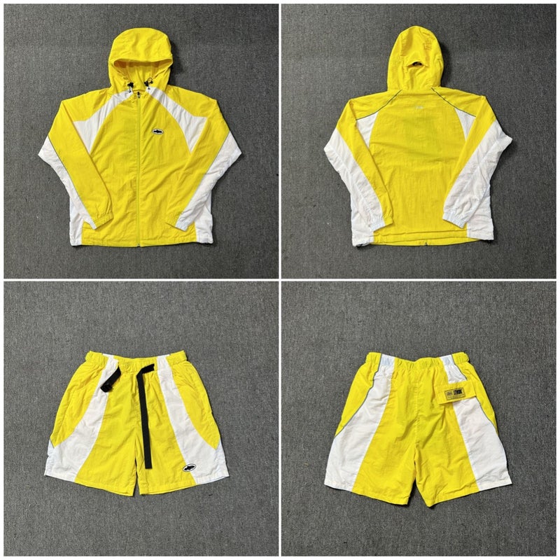 Corteiz New Badge Logo Contrast Color Charge Clothes Thin Jacket Sports Shorts Men'S And Women'S Loose Casual Suit - Image 3